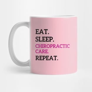 chiropractic care assistant female chiropractic student Mug